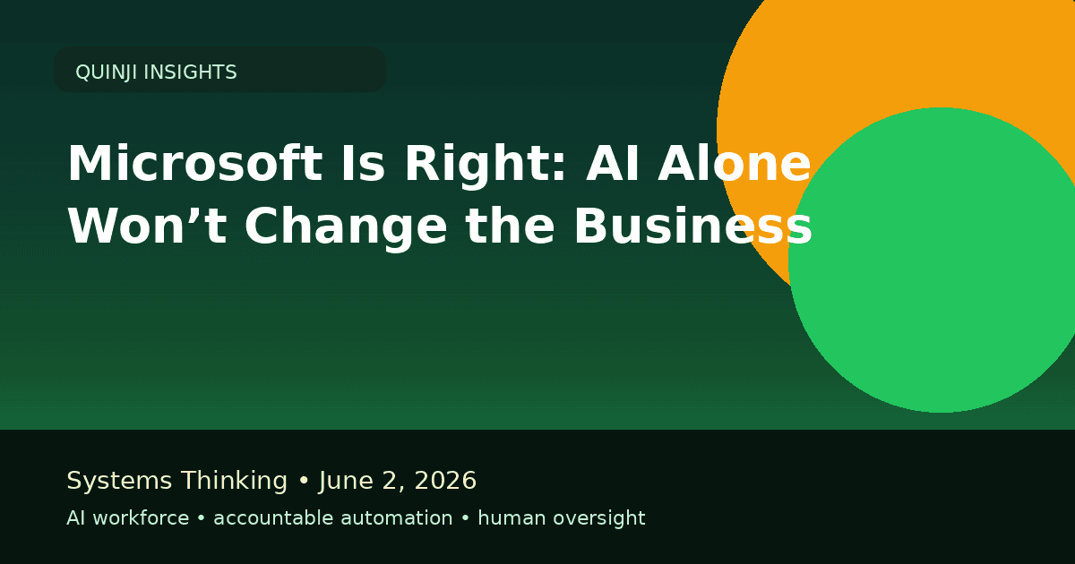 Abstract system architecture behind AI workforce operations
