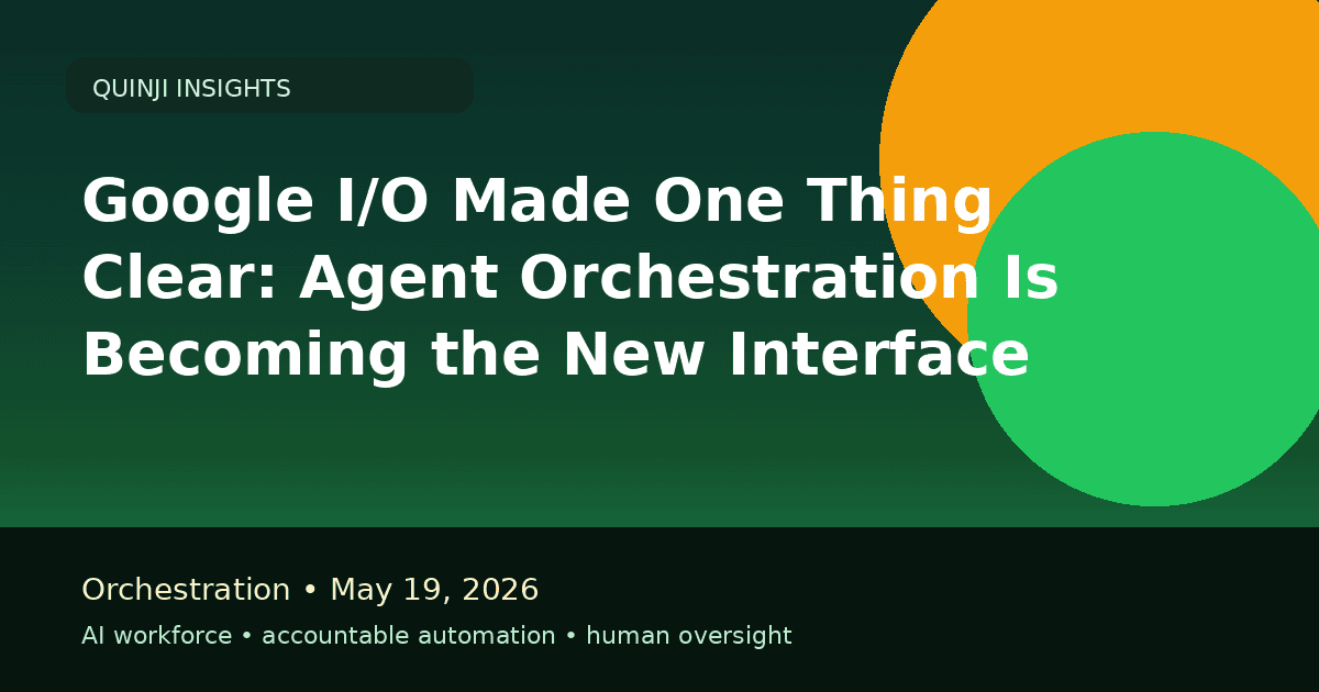 Abstract orchestration network for AI agents