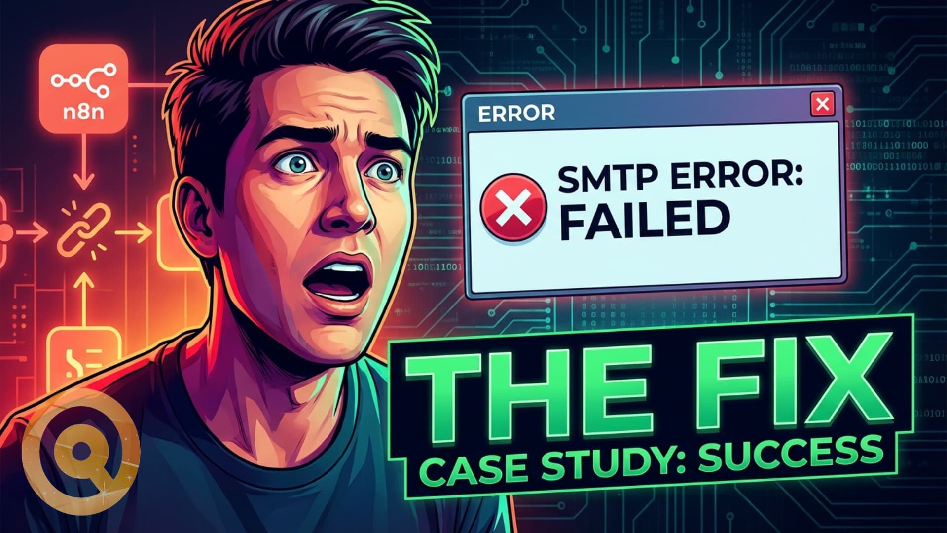 SaaS automation SMTP error — The Fix